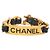 Timeless Bracciale con ciondoli vintage Chanel Nero D'oro
