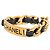 Timeless Bracciale con ciondoli vintage Chanel Nero D'oro - vista 2