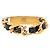 Timeless Bracciale con ciondoli vintage Chanel Nero D'oro - vista 3