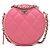 Borsa a tracolla con catena Chanel Matelassé Coco Mark Rosa