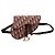 Borsa a tracolla Christian Dior Dior Oblique Trotter Saddle Rosso Beige Bordò