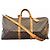 Borsa Boston Louis Vuitton Keepall 55 Bandoulière in Monogram Canvas Marrone