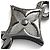 Bracciale con charm argentato Louis Vuitton Argento - vista 3