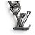 Bracciale con charm argentato Louis Vuitton Argento - vista 6