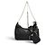 Borsa a tracolla Prada 1BH204 Re-Edition 2005 Re-Nylon con logo triangolare Nero