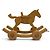 Hermès Borsa in pelle Hermes design cavallo a dondolo - vista 5