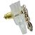 Orecchini Chanel B25P Coco Mark Star Crystal Argento Rosa - vista 4