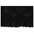 Stola in lana Monogram con frange nera Louis Vuitton Nero - vista 5
