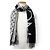 Sciarpa in cashmere Monogram con frange Louis Vuitton Marrone Nero - vista 2