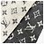 Sciarpa in cashmere Monogram con frange Louis Vuitton Marrone Nero - vista 4