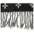 Sciarpa in cashmere Monogram con frange Louis Vuitton Marrone Nero - vista 5