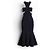 Alexander McQueen Schwarzes Strickkleid mit Cut-Outs