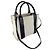 Borsa a mano e a tracolla Balenciaga in tela Nero Crudo - vista 11