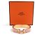 Hermès Hermes HERMES Bracciale Rigido Click H Metallo Smalto Arancione Oro D'oro - vista 8