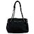 Borsa a tracolla Chanel V-Stitch in tela e pelle nera Nero - vista 3