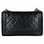 Borsa a tracolla Chanel Boy Nero - vista 3
