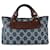 Céline Celine CELINE Paris Macadam Boogie Bag Marrone Blu