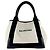 Borsa Balenciaga Cabas S Navy Nero Crudo