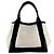Borsa Balenciaga Cabas S Navy Nero Crudo - vista 3