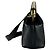 Borsa a tracolla Fendi in pelle nera Nero - vista 2