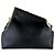 Borsa a tracolla Fendi in pelle nera Nero - vista 3