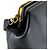 Borsa a tracolla Fendi in pelle nera Nero - vista 7