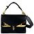 Borsa a mano Fendi in pelle nera Nero