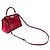 Peekaboo Mini borsa Fendi in pelle rossa - vista 10