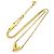 Collana Essential V Metal Louis Vuitton D'oro - vista 10