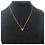 Collana Essential V Metal Louis Vuitton D'oro - vista 11