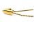 Collana Essential V Metal Louis Vuitton D'oro - vista 3