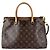 Borsa a tracolla Louis Vuitton Monogram Pallas Marrone Monogramma - vista 3