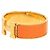 Hermès Pulsera Hermes Clic Clac H PM en Oro Naranja Dorado - vista 2
