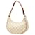 Céline Borsa a spalla singola Celine Triomphe Ava Marrone Bianco - vista 2