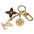 Louis Vuitton Monogram Porte Clés Spring Street Keychain Marrone Rosa Bianco Monogramma