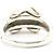 Anello a fascia Tiffany & Co. in argento sterling e oro giallo - vista 2