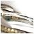 Anello a fascia Tiffany & Co. in argento sterling e oro giallo - vista 5