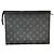 Louis Vuitton Pochette Voyage MM Nero Monogramma - vista 2