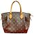 Borsa Louis Vuitton Turenne PM Marrone Monogramma - vista 2