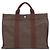 Hermès Borsa Hermes Herline MM Marrone