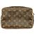 Sac Pochette Louis Vuitton Compiegne 23 Marron - vue 2