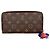 Cartera Zippy Totem Long Monogram Canvas Louis Vuitton Castaño - vista 2