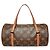 Borsa a mano Louis Vuitton Papillon 26 Marrone