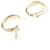 Orecchini Cartier Trinity - vista 3