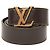 Louis Vuitton Utah Ceinture LV Initials Belt Marrone