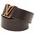 Louis Vuitton Utah Ceinture LV Initials Belt Marrone - vista 2