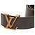 Louis Vuitton Utah Ceinture LV Initials Belt Marrone - vista 4