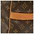 Borsa Boston Louis Vuitton Monogram Keepall Bandoulière 60 Marrone Monogramma - vista 7