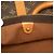 Borsa Boston Louis Vuitton Monogram Keepall Bandoulière 60 Marrone Monogramma - vista 8