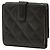 Cartera bi-fold Chanel Matelassé Coco Mark Cambon Negro - vista 2